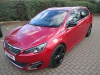 Used Peugeot 308 GT-line 2017 Red Estate