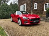 Used Fiat 124 Spider Lusso 140 HP (102 kW) 2018 Red Cabriolet