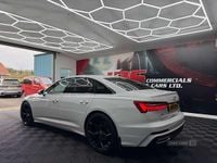 Used Audi A6 S-Line 204 HP (150 kW) 2019 White Sedan