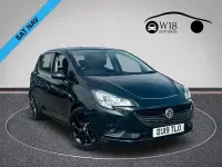Used Vauxhall Corsa SRi 90 HP (66 kW) 2019 Black Hatchback