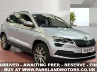 Used Skoda Karoq SE L 116 HP (85 kW) 2018 Silver SUV
