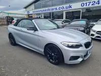 Used BMW 220 M Sport 190 HP (139 kW) 2015 Silver Cabriolet