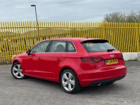Używany Audi A3 Sportback Sport 110 KM (80 kW) 2015 Czerwony Hatchback