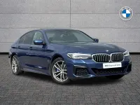 Used BMW 530e M Sport 288 HP (211 kW) 2020 Blue Sedan