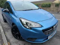 Used Vauxhall Corsa 75 HP (55 kW) 2019 Blue Hatchback
