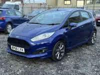 Used Ford Fiesta ST-Line 140 HP (102 kW) 2016 Blue Hatchback