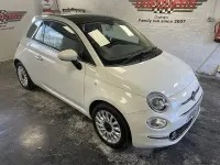 Gebraucht Fiat 500 Lounge 69 PS (50 kW) 2016 Weiß Kleinwagen