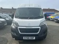 Used Peugeot Boxer 130 HP (95 kW) 2018 White Van