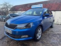 Used Skoda Fabia SE L 110 HP (80 kW) 2015 Blue Hatchback