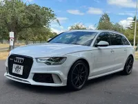 Used Audi A6 S-Line 204 HP (150 kW) 2015 White Estate