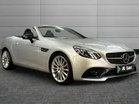 Used Mercedes SLC200 AMG line 184 HP (135 kW) 2016 Silver Cabriolet