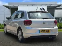 Used VW Polo SE 65 HP (47 kW) 2019 Silver Hatchback