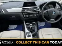 Used BMW 118 Performance 134 HP (98 kW) 2018 White Hatchback
