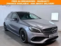 Used Mercedes A180 AMG line 107 HP (78 kW) 2016 Grey Hatchback