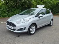 Used Ford Fiesta Zetec 82 HP (60 kW) 2017 Silver Hatchback