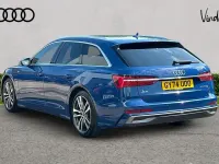 Used Audi A6 S-Line 200 HP (147 kW) 2024 Blue Estate