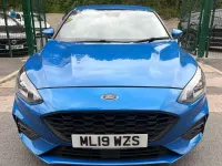 Used Ford Focus ST-Line X 182 HP (133 kW) 2019 Blue Hatchback