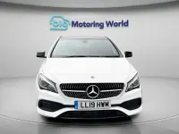 Used Mercedes CLA220 AMG line 170 HP (125 kW) 2019 White Coupe