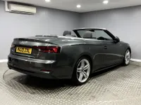 Used Audi A5 Cabriolet S-Line 190 HP (139 kW) 2020 Grey Cabriolet