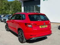 Used Skoda Karoq SportLine 110 HP (80 kW) 2019 Red SUV