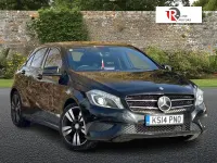 Used Mercedes A200 136 HP (100 kW) 2014 Black Hatchback