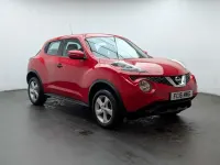 Usado Nissan Juke Visia 94 HP (69 kW) 2016 Vermelho SUV