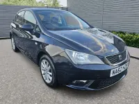 Usado Seat Ibiza SE 85 CV (62 kW) 2012 Negro Utilitario