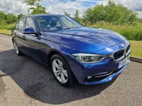 Used BMW 318 Sport Line 136 HP (100 kW) 2019 Blue Sedan