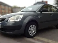 Used Kia Rio 97 HP (71 kW) 2008 Grey Hatchback