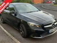 Usado Mercedes CLA220 177 HP (130 kW) 2017 Preto Sedan