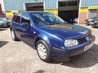 Used VW Golf IV SE 100 HP (73 kW) 2003 Blue Hatchback