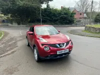 Used Nissan Juke Acenta Premium 110 HP (80 kW) 2014 Red SUV