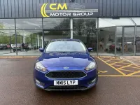 Used Ford Focus Zetec 120 HP (88 kW) 2015 Blue Hatchback