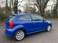Used VW Polo SEL 2011 Blue Hatchback