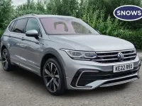 Used VW Tiguan Allspace R-line 150 HP (110 kW) 2022 Silver SUV