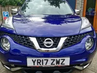 Used Nissan Juke Tekna 110 HP (80 kW) 2017 Blue SUV