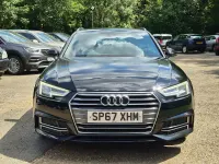 Used Audi A4 S-Line 150 HP (110 kW) 2017 Black Estate