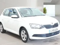 Used Skoda Fabia SE 2015 White Hatchback