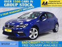 Used Seat Leon FR 150 HP (110 kW) 2020 Blue Hatchback