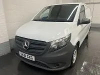 Used Mercedes Vito Progressive 134 HP (98 kW) 2021 White Van