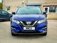 Used Nissan Qashqai N-Connecta 110 HP (80 kW) 2018 Blue SUV