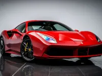 Used Ferrari 488 2018 Red Coupe