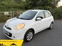 Used Nissan Micra Acenta 2011 White Hatchback