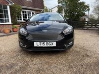 Used Ford Focus Titanium 2015 Black Hatchback