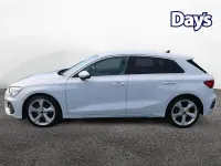 Used Audi A3 Sportback S-Line 150 HP (110 kW) 2022 White Hatchback