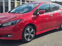 Used Nissan Leaf N-Connecta 110 kW (150 HP) 2021 Red Hatchback