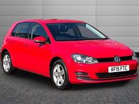 Used VW Golf VII Match 122 HP (89 kW) 2015 Tornado red Hatchback