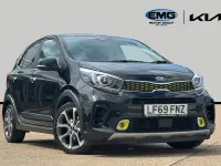 Used Kia Picanto X-Line 83 HP (61 kW) 2019 Black Hatchback