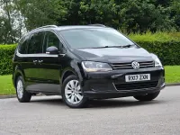 Used VW Sharan SE 150 HP (110 kW) 2017 Black MPV