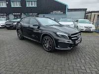 Used Mercedes GLA220 AMG line 177 HP (130 kW) 2016 Black SUV